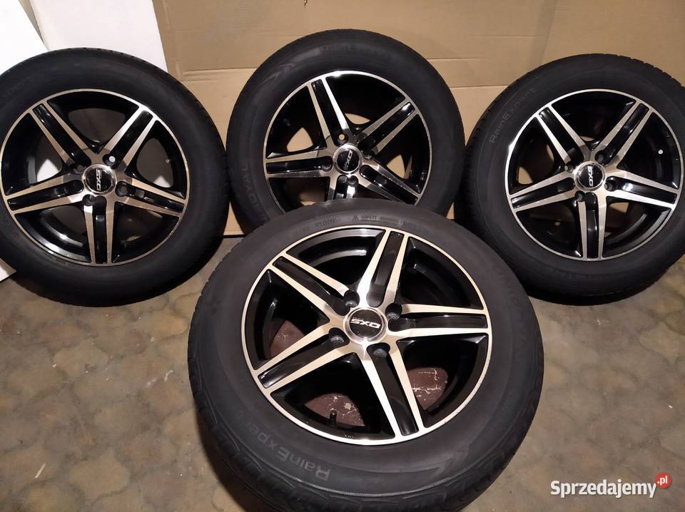 Alufelgi DXS Racing komplet opony osobowe Radzionków