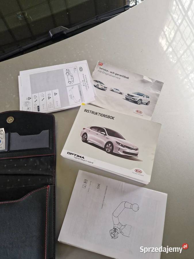 Książki serwisowe etui Kia Optima IV Złocieniec