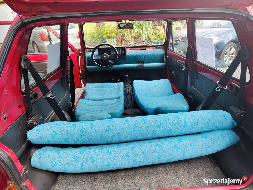 Wnętrze fotele kanapa Seat Marbella