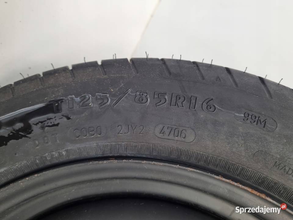 KOŁO DOJAZDOWE Ford C Focus Mk2 II 12585 R16 sprzedam