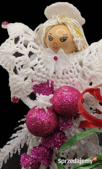 Świąteczny Aniołek na prezent Boże Narodzenie