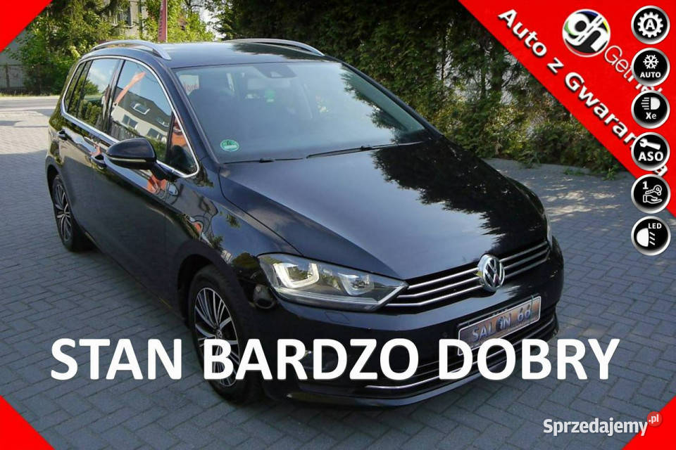 Volkswagen Golf Sportsvan 20 150tkm Navi LED centralny zamek śląskie Częstochowa
