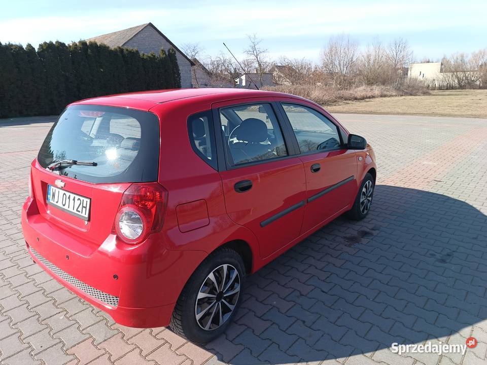 Chevrolet Aveo 12 16V 84 2010r Aveo mazowieckie Tłuszcz sprzedam