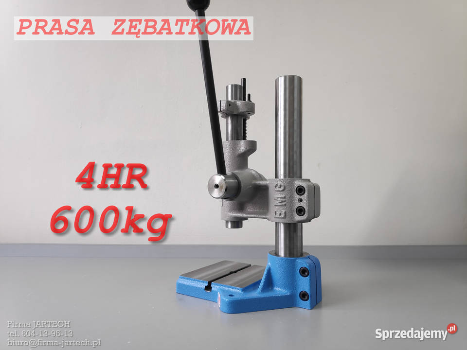 Prasa ręczna zębatkowa 4HR 600 EMG Radomsko sprzedam