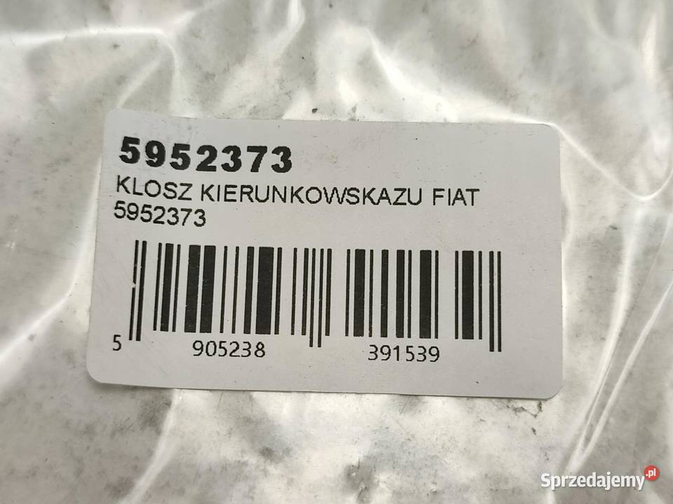 KLOSZ KIERUNKOWSKAZU PRAWY PRZÓD FIAT UNO sprzedam