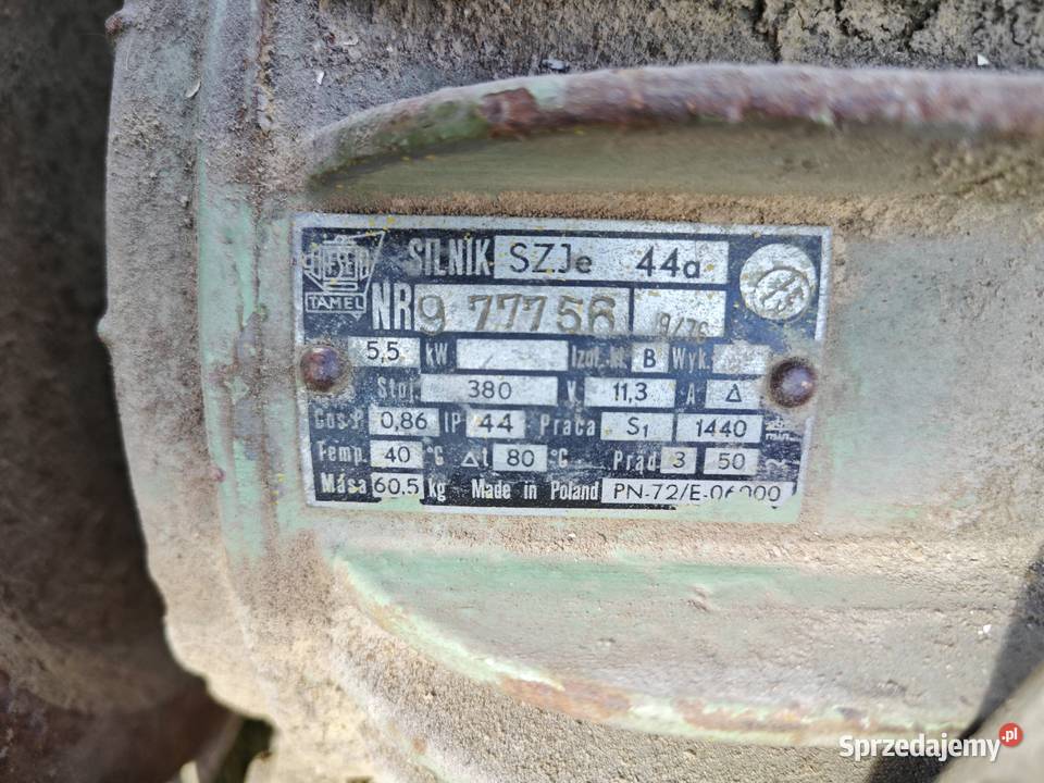 Silnik elektryczny 55 kW 380V TAMEL 1440 obr