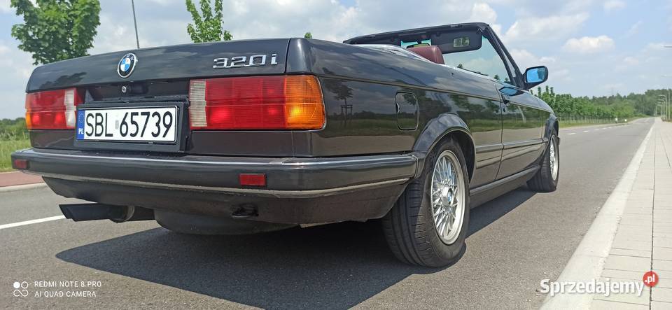 bmw e30 cabrio przebieg 95