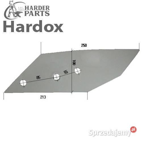 Dłuto 100ha HARDOX 3364054P C2SR części do pługa Suwałki
