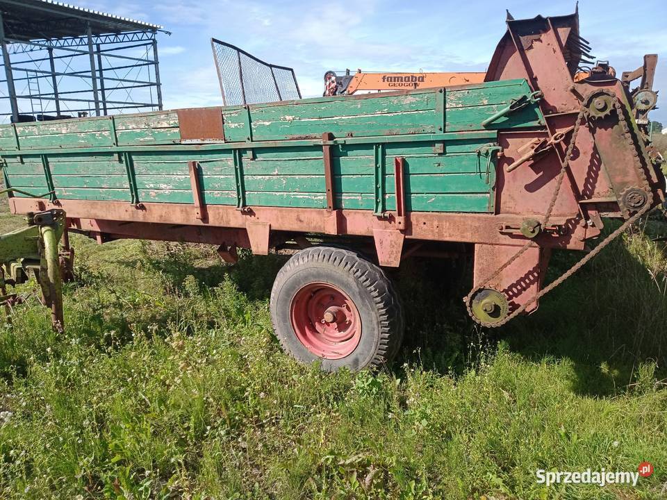 rozrzutnik obornika 6 ton tandem raty dowóz inne Probostwo Górne