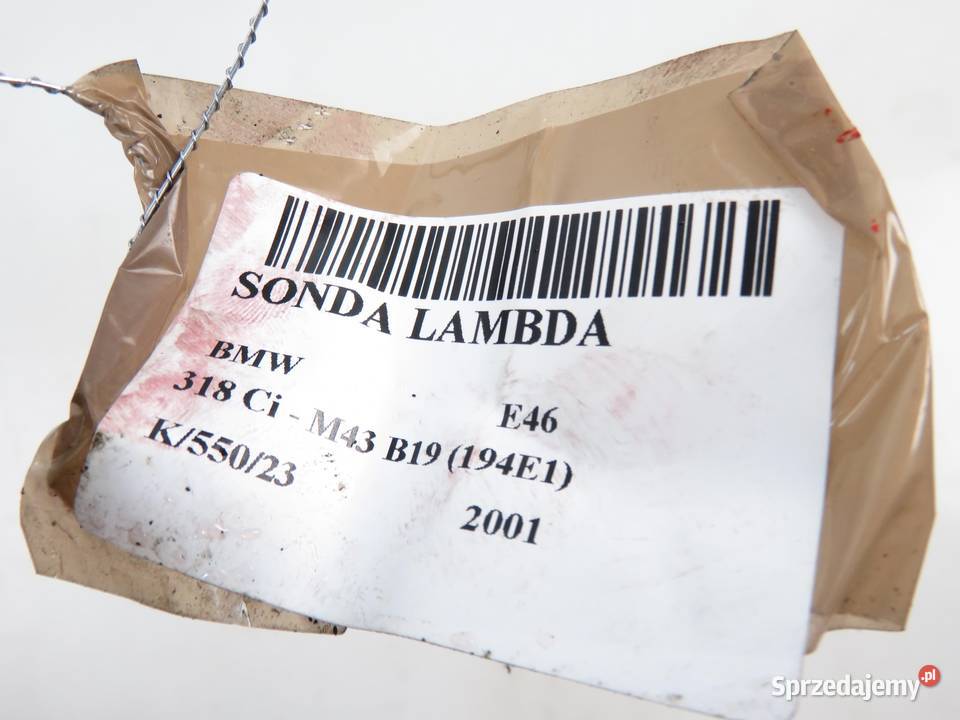 SONDA LAMBDA BMW E46 318 1247407 0258003559 osobowe sprzedam