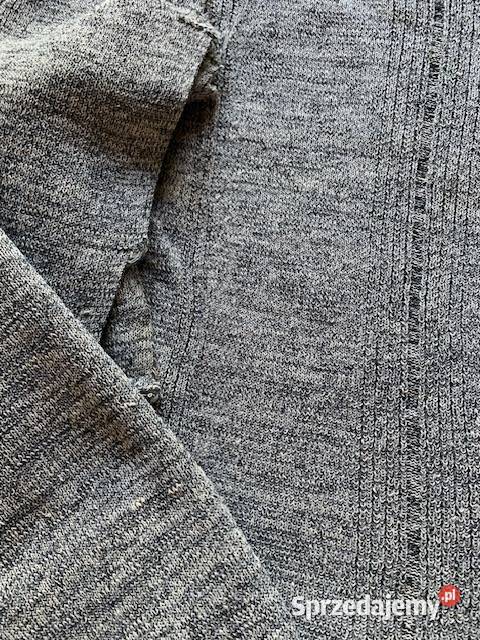 Swetry 4 kawałki do zszycia gotowe melanż szary śląskie