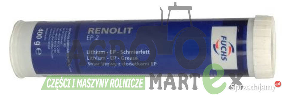 SMAR RENOLIT DURAPLEX EP2 WKŁAD TUBKA 400g FUCHS Wichrów sprzedam