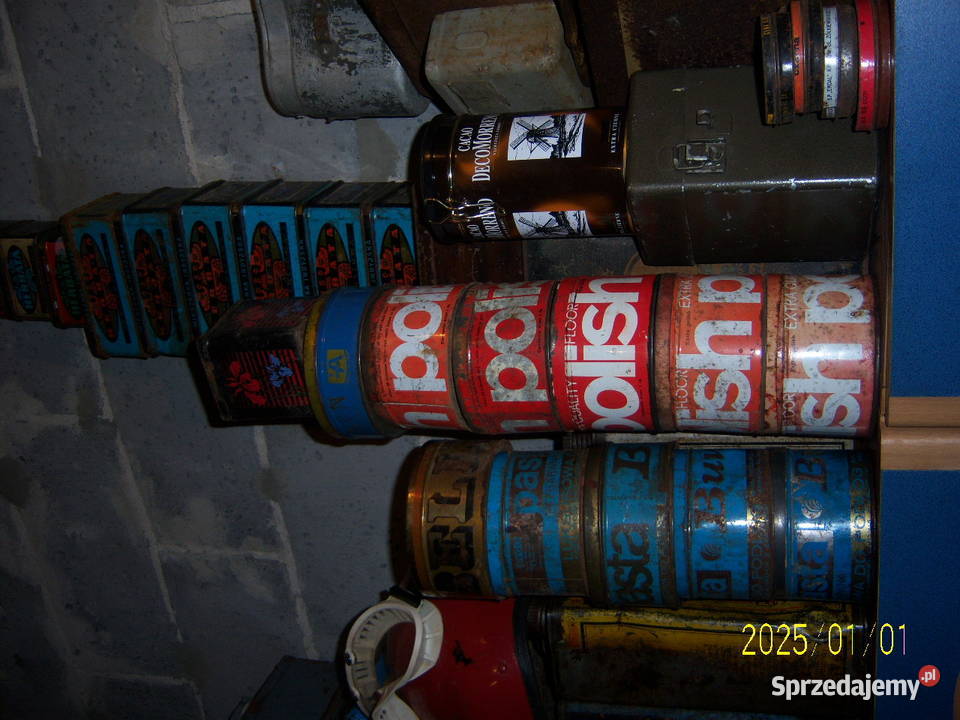 PRL herbata jubileuszowa pasta do podłóg buwi Kielce