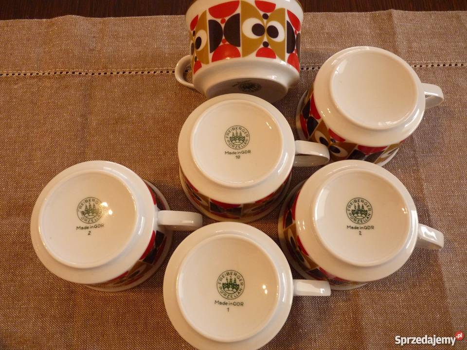 Freiberger Porzellan serwis kawowy Julia Unikat Marki sprzedam