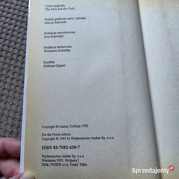 Joanna Trollope Niełatwe związki małopolskie Kraków