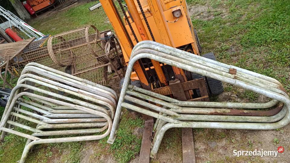 Zagrody do kruw 11sztuk rury Sierakowice