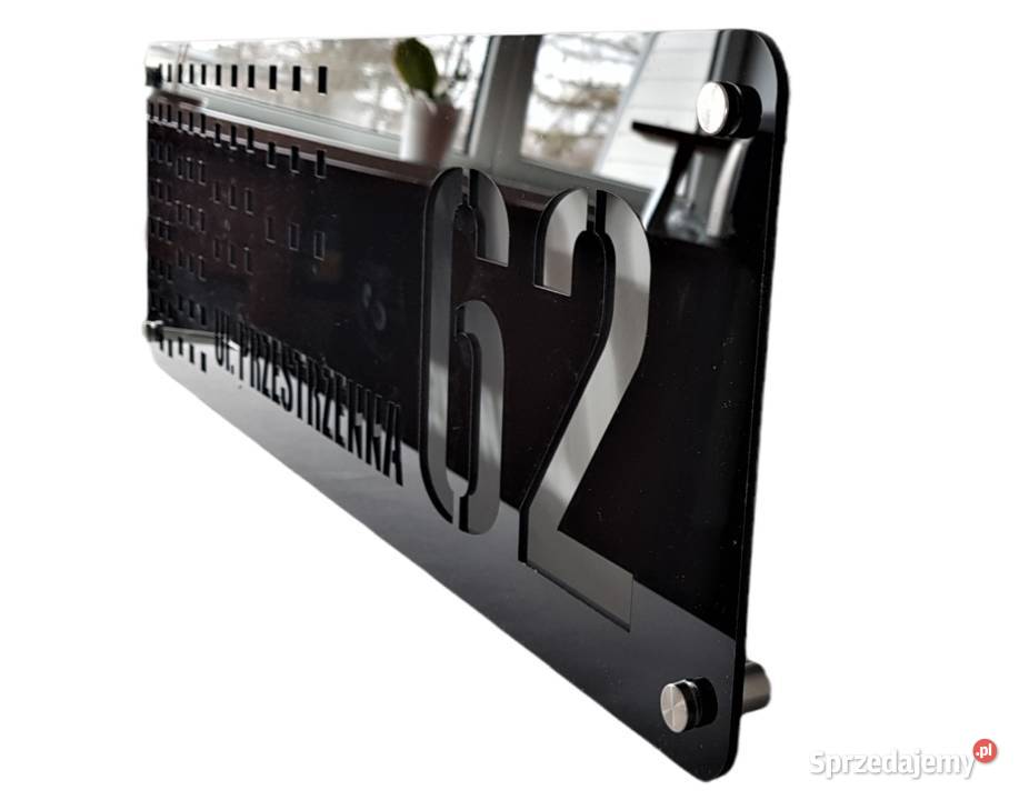 Tabliczka adresowa personalizowana Częstochowa sprzedam