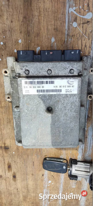 FIAT DUCATO 3 III ZESTAW STARTOWY 9663289080 osobowe Układ elektryczny silnika Radom