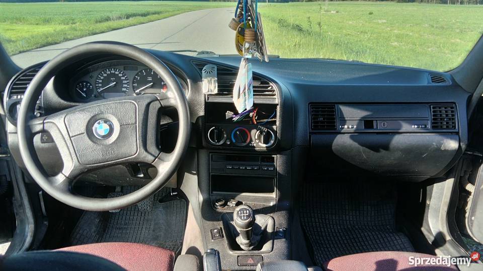 Bmw e36 coupe czarna gleba borbet xenon Siedlce sprzedam