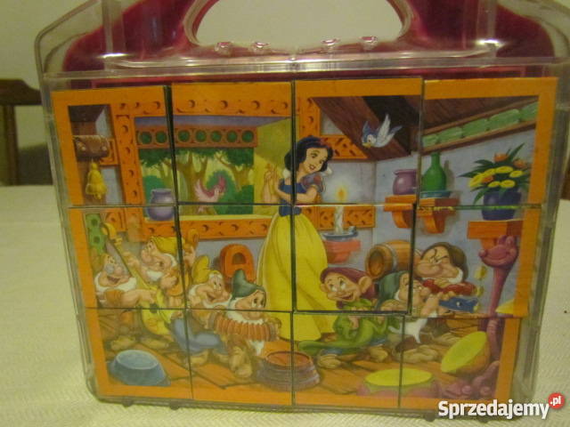 Puzzle Królewna Śnieżka Piaseczno sprzedam
