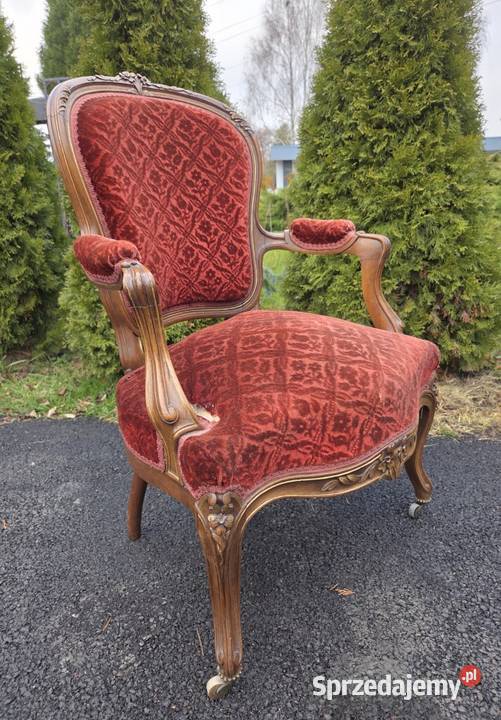 Fotel w stylu chippendale 9270 Szczecin sprzedam