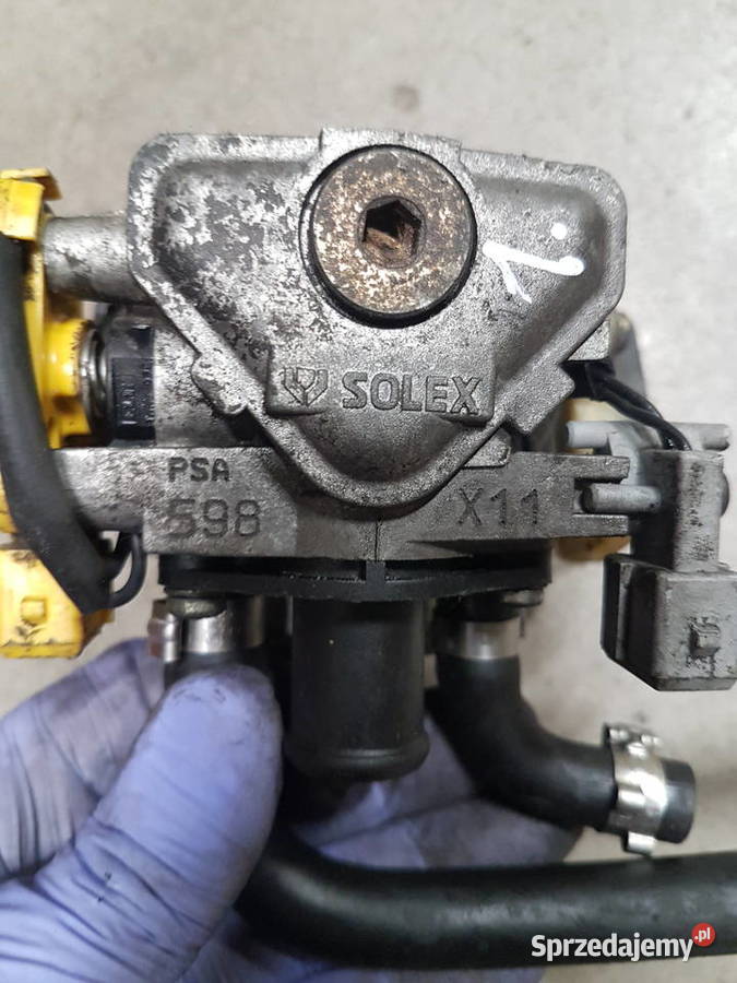 PEUGEOT 406 806 20 PRZEPUSTNICA POWIETRZA SOLEX