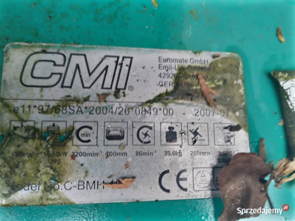 Dawca czesci Glebogryzarka CMI