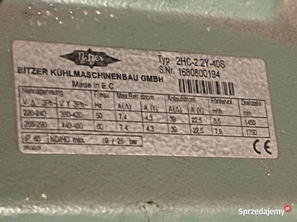 Drugi agregat chlodniczy mazowieckie