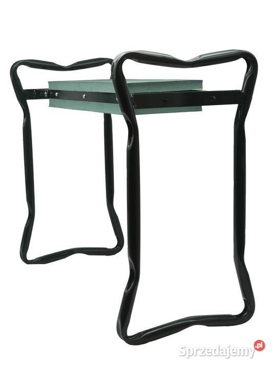 Klęcznik składany ogrodowy zielony z 2 torbami Dom i Ogród wielkopolskie Poznań