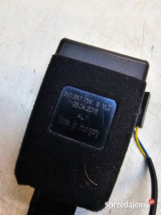 ZAPINKA PASA PRAWA CZUJNIK A3 8V 8V0857756B Przystajń
