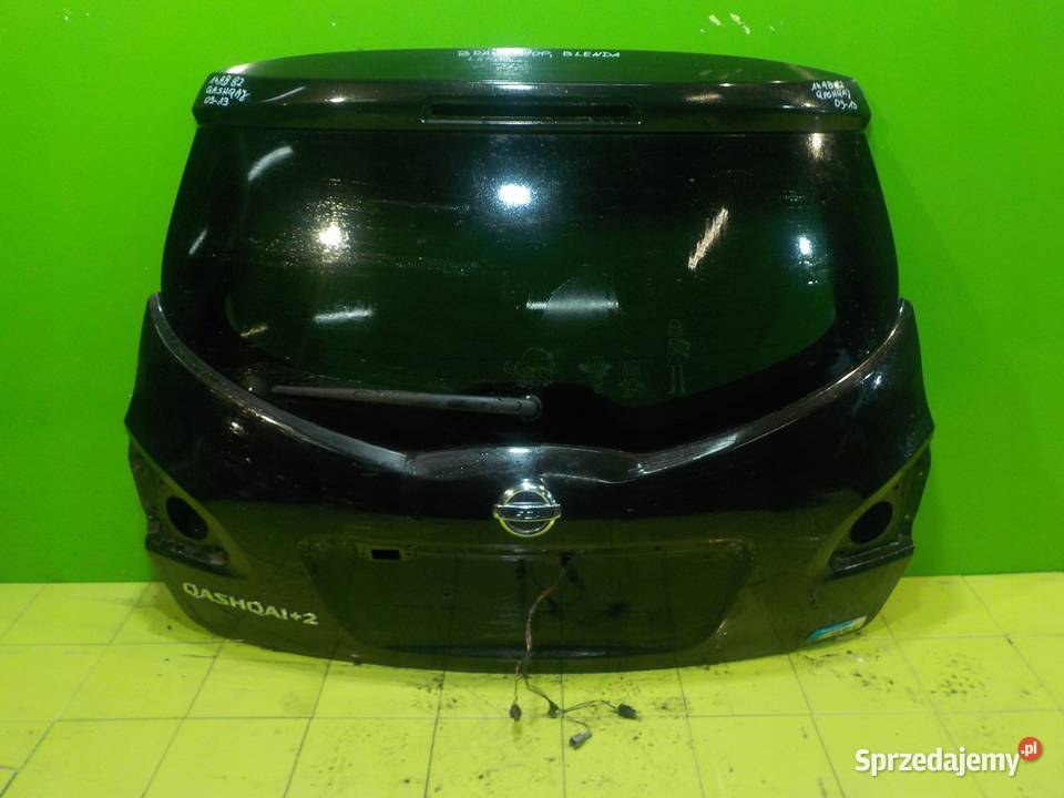 NISSAN QASHQAI I J10 2 10r 5D klapa tyl Suków