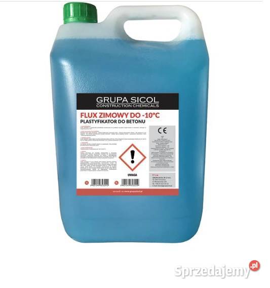 FLUX ZIMOWY plastyfikator 1L superplastyfikator Materiały budowlane Nysa
