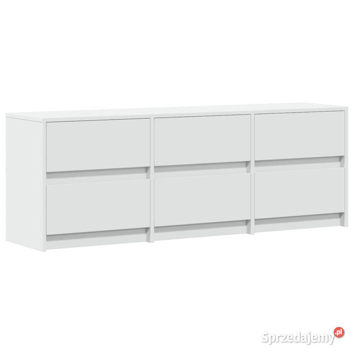 Szafka TV z LED biała 140x34x50 materiał mazowieckie Warszawa