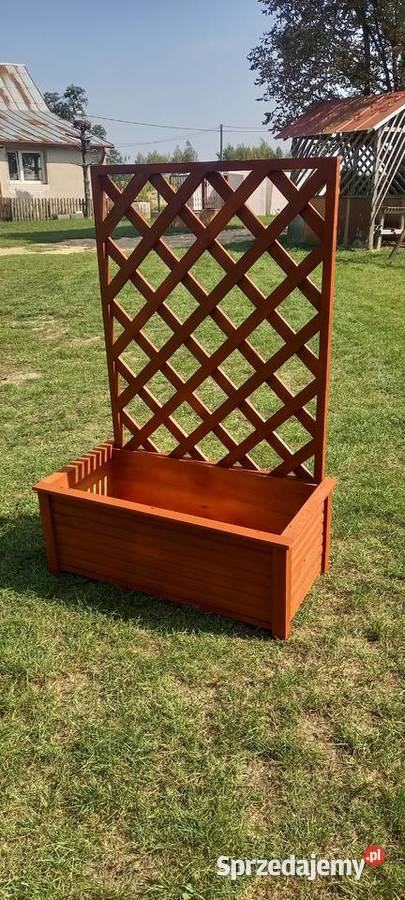 Donica drewniana kwietnik dowolny wymiarz Żeleźniki