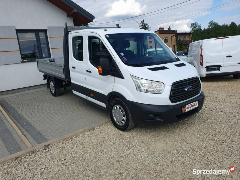 Ford Transit dokabrygadówka 7 osób klima wspomaganie kierownicy Chełm Śląski