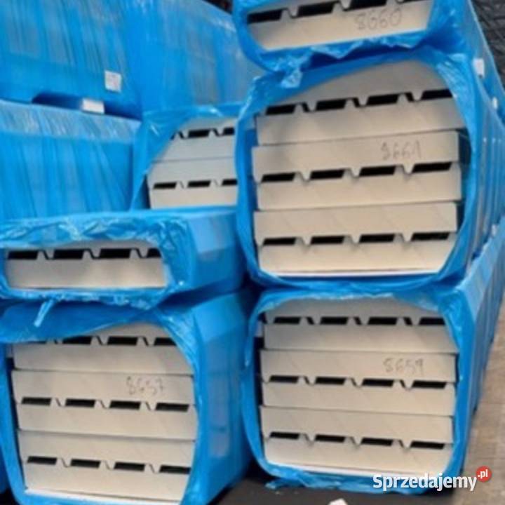 Tania płyta dachowa 100mm warstwowa z magazynu Puszczykowo