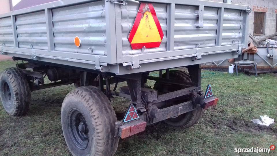 przyczepa rolnicza autosan D732 koła balonowe nieuszkodzony