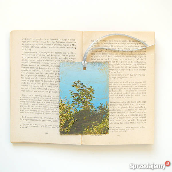 zachód słońca zakładka do ksiązki ładna zakładka Katowice