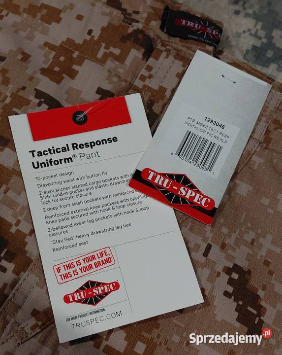 Spodnie ACU Truspec digital desert XLS Wrocław sprzedam