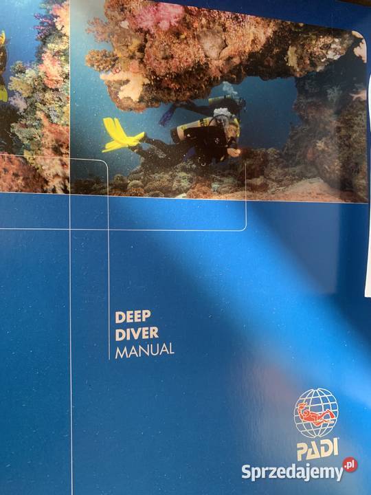 Nurkowa Książka Podręcznik Nurkowanie głębokie Bytom sprzedam
