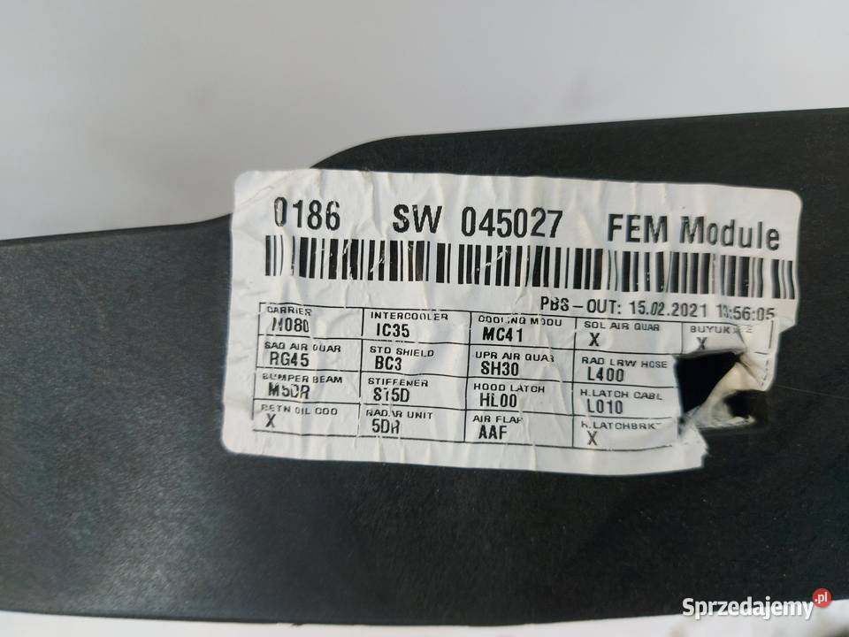 HYUNDAI I20 III 2021r Pas przód mocowanie sprzedam