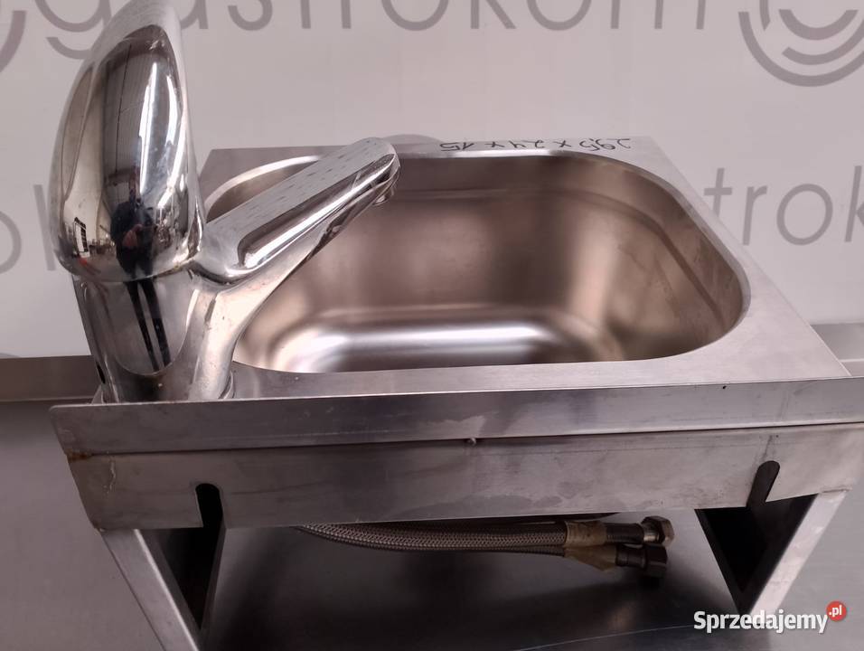 Umywalka nierdzewna zabudowana 33x305x155 Wrocław