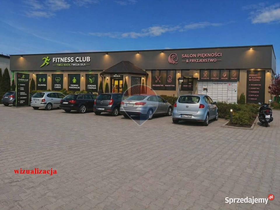 Budynek handlowo usługowy 307 m DO WYNAJĘCIA parking Szydłowiec