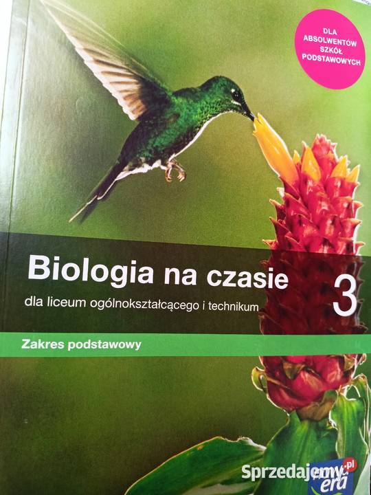 Biologia na czasie używane podręczniki szkolne miękka mazowieckie Warszawa
