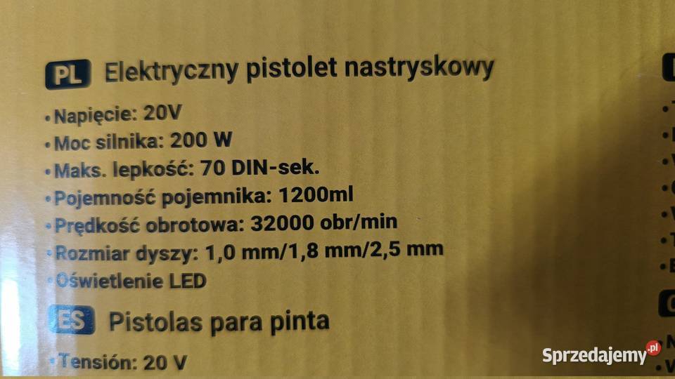 Pistolet malarski DEKO Katowice