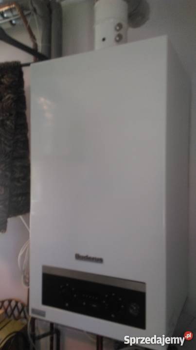 Piec kocioł gazowy BUDERUS Logomax UO 42K 24 KW Piece i kominki Brzeg