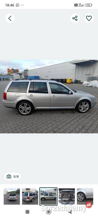 VW bora 18t kombi 150 ksenon alufelgi bez wkladu Zarejestrowany w Polsce Wodzisław Śląski
