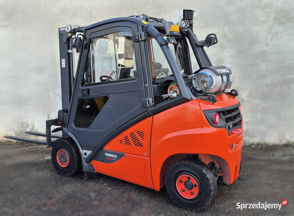 Linde H20600 KABINA wolny skok 4 sekcje LEASING Linde Rybnik