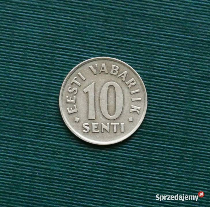 ESTONIA 10 senti 1992r Gliwice