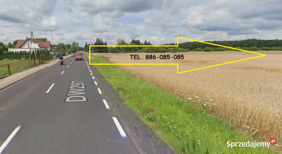Działka usługowa 152 ha Łąka gm Bolesławiec 15151m2